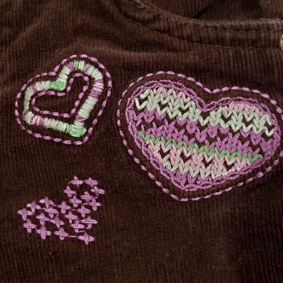 Levi's Flare Boot Cut Brown Corduroy Adjustable Waist Pants Size 5 Kids EUC - Picture 5 of 8